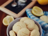Fotografija recepta: Mehki limonini piškoti