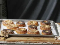 Fotografija recepta: Kruhki bagel 