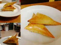 Fotografija recepta: Sirovi trikotniki