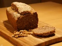 Fotografija recepta: Ajdov kruh z orehi brez glutena