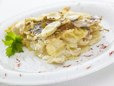 Krompirjeva musaka s čemažem