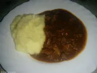 Fotografija recepta: Golaž s temnim pivom