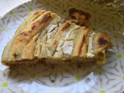 Mesni burek ispod sača (izpod peke)