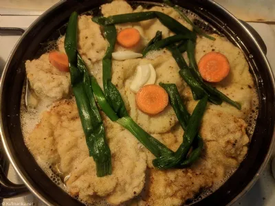 Ocvrto - dušeni goveji zrezki