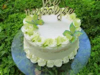 Fotografija recepta: Bezgova torta z limeto