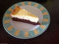 Fotografija recepta: Čokoladno - skutni kolač