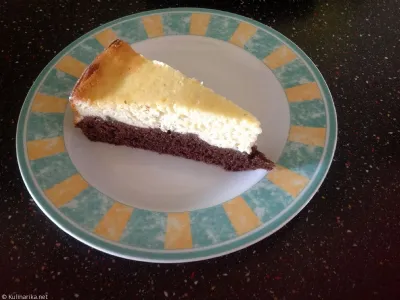 Čokoladno - skutni kolač