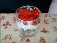 Fotografija recepta: Veganska sladica v kozarcu