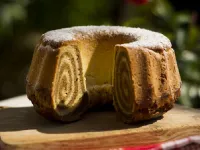 Fotografija recepta: Brezglutenska orehovo-mandljeva potica