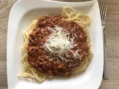 Spaghetti bolognese
