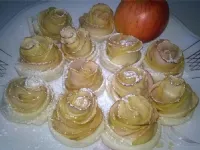 Fotografija recepta: Zlate jabolčne vrtnice