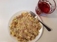 Fotografija recepta: Krompirjevo testo s šunkino maso