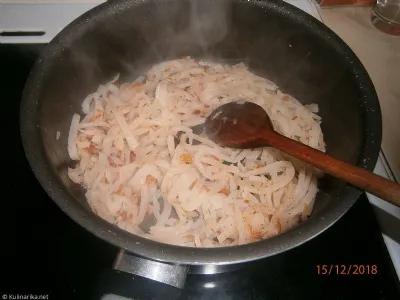 Kisla repa z ocvirki na moj način