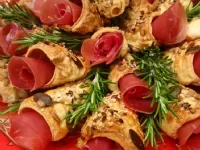 Fotografija recepta: Pršutovi škrniclji