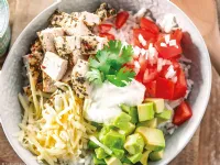 Fotografija recepta: Burrito v skledi