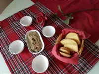 Fotografija recepta: Piščančja pašteta z bučnim oljem 