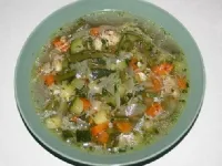 Fotografija recepta: Zelenjavna enolončnica z ajdovo kašo in piščancem