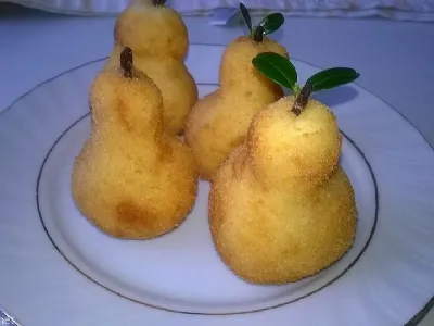 Ocvrte zdrobove hruške