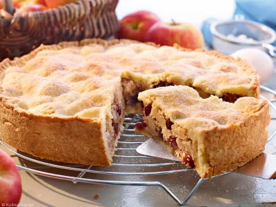 Pokrita jabolčna pita