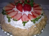 Fotografija recepta: Jagodova Pavlova