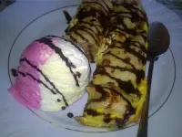 Fotografija recepta: Zapečene orehove palačinke