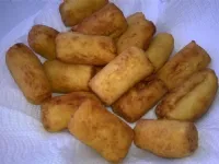 Fotografija recepta: Domači krompirjevi kroketi