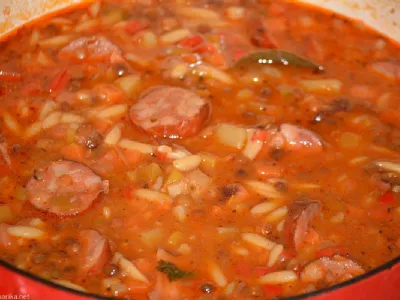 Kranjska mineštra »ala fasulas«