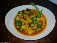 Fotografija recepta: Juha z blitvo in čičeriko