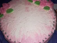 Fotografija recepta: Torta jagode - bela čokolada