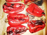 Fotografija recepta: Pečene paprike v pečici