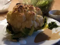 Fotografija recepta: Zažgana cvetača ali brokoli a la Miznon