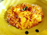 Fotografija recepta: Rižota s hokaido bučo in indijskimi začimbami