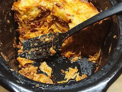 Slow cooker Lasagna Bolognese