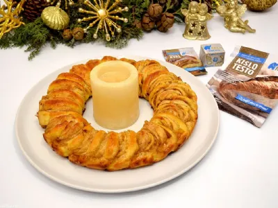 Aromatični adventni venec