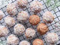 Fotografija recepta: Korenčkove kroglice z ingverjem