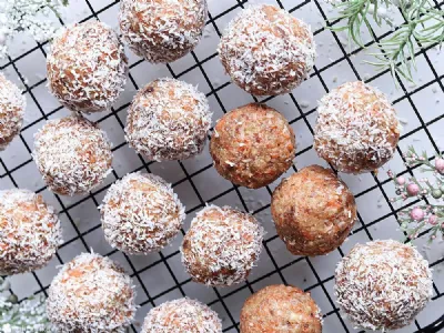 Korenčkove kroglice z ingverjem