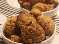 Fotografija recepta: Piškoti brez moke in sladkorja