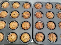 Fotografija recepta: Mafini z banano in čokolado