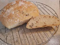 Fotografija recepta: Brezglutenski kruh na način brez  gnetenja