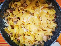 Fotografija recepta: Gobova omaka s piščancem