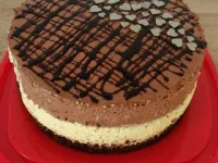 Fotografija recepta: Čoko-bananina torta