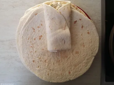 Čimičange ali piščanjčje tortilije