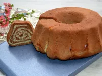 Fotografija recepta: Čokoladna kokosova potica