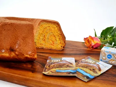 Korenčkova kokosova potica