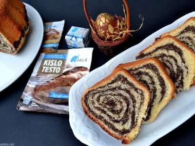 Mascarpone makova potica