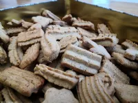 Fotografija recepta: Masleni kavni piškoti