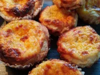 Fotografija recepta: Pasteis de nata - Portugalska sladica - Pasteis du Belem