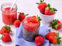 Fotografija recepta: Jagodni chia puding