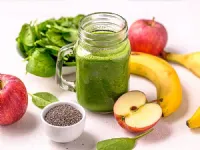 Fotografija recepta: Jutranji zeleni eliksir