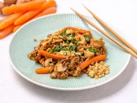 Fotografija recepta: Praženi riž po azijsko